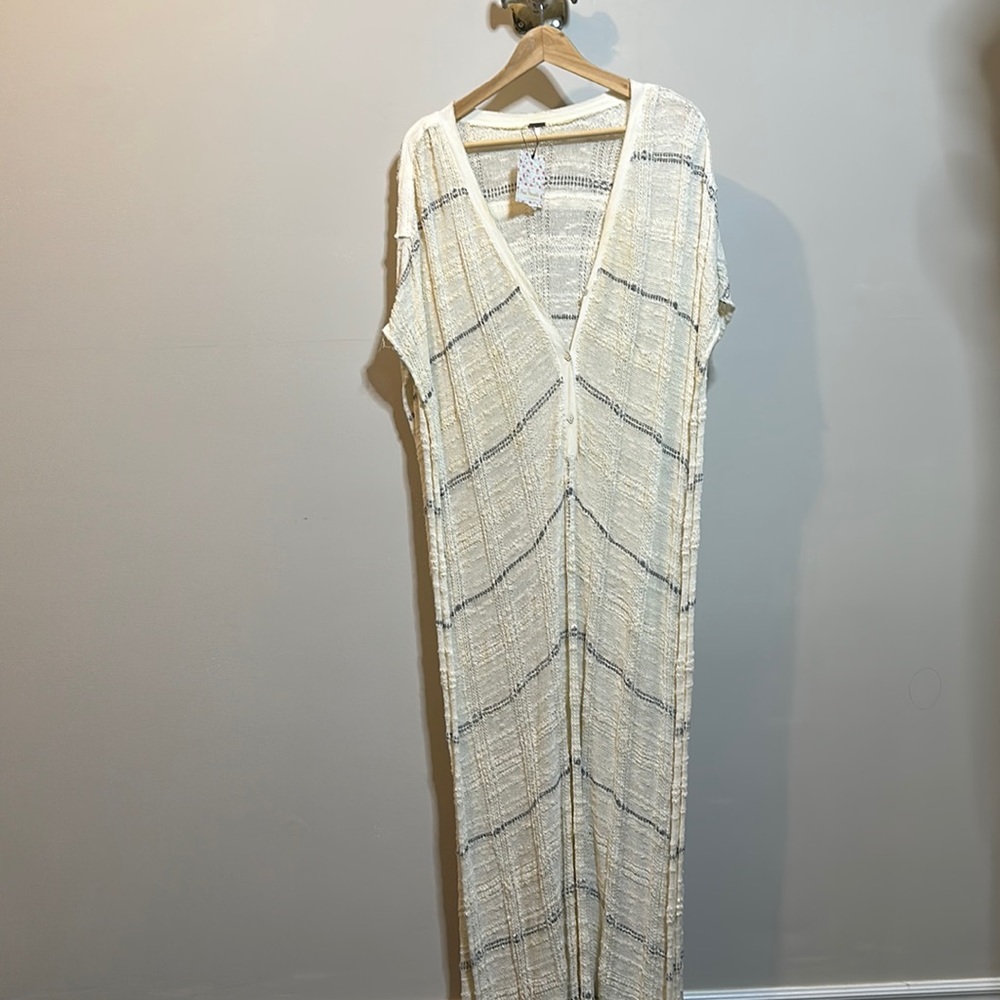 Free people maxi dress. NWT. Med.